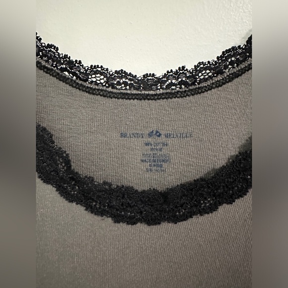 Brandy Melville Ronnie lace long tank top xs/s - Picture 4 of 5